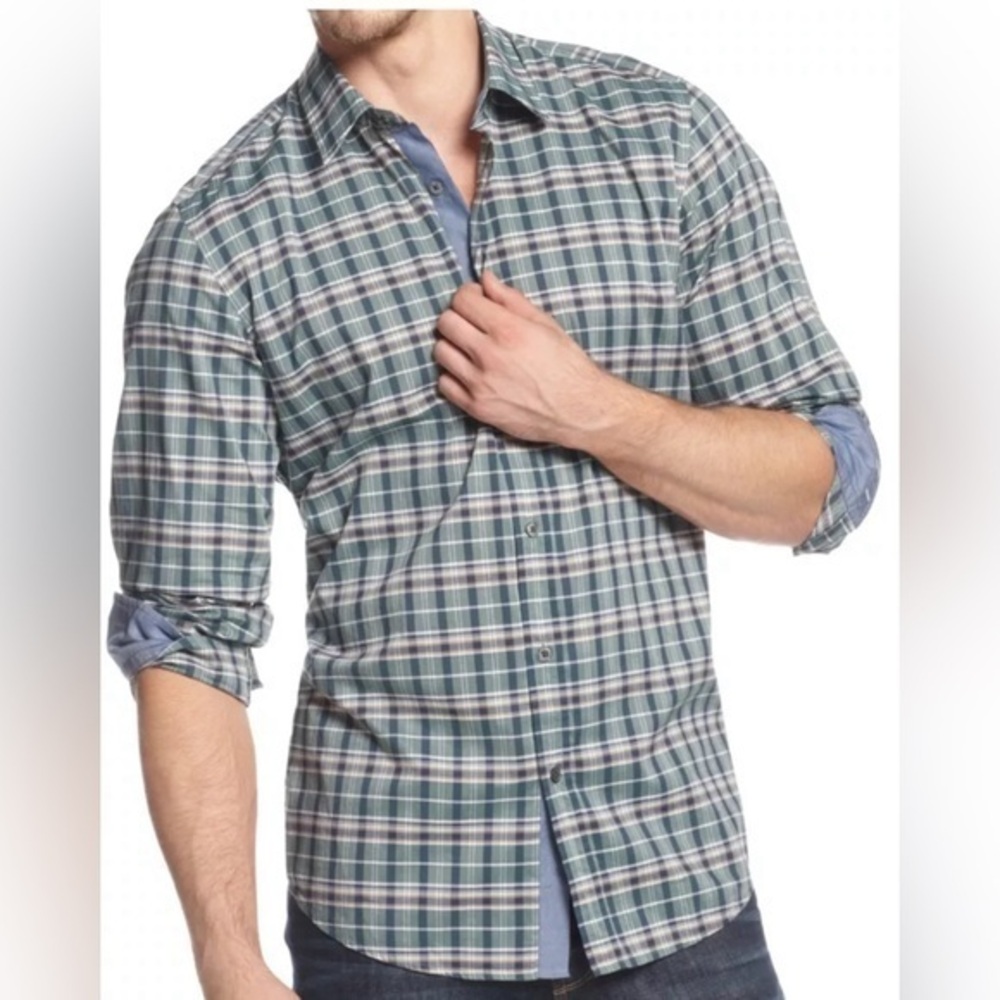 Hugo Boss Black Label By Hugo Boss checkered Regular Fit Sport Shirt